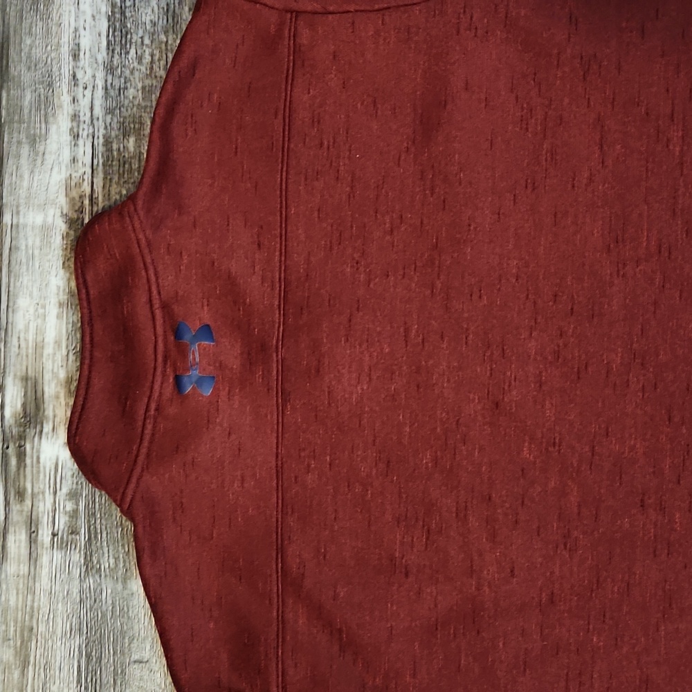 Under Armour Cold Gear Loose 1/4 Zip Pullover Mens 2XL - Picture 7 of 16